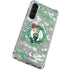 NBA Boston Celtics Digi Camo Galaxy S24 FE Clear Case